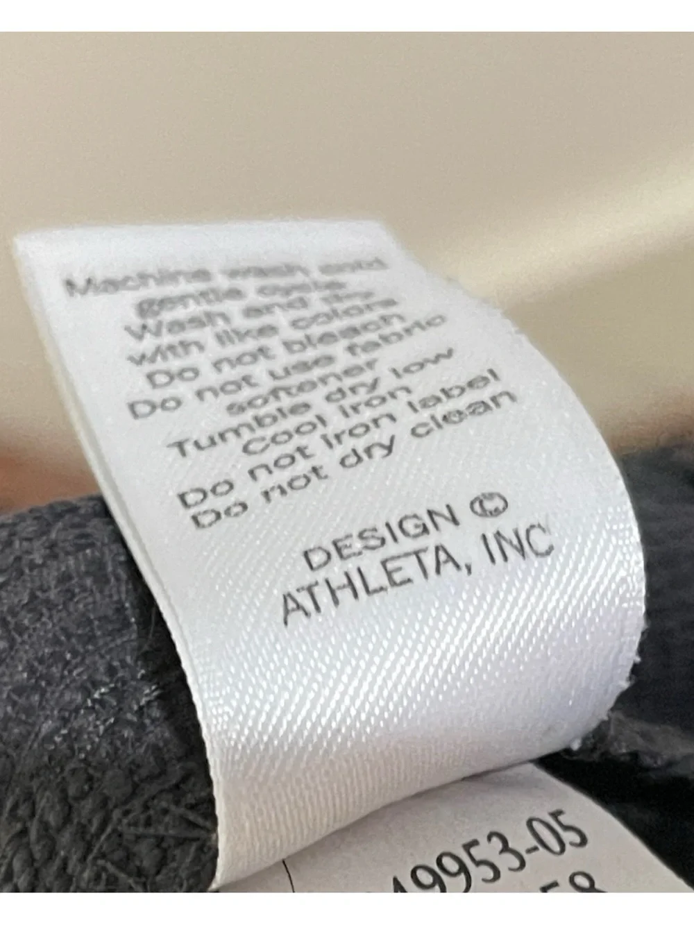 Akira Sleek Charcoal Zip Pocket Active Pants, Size 14 - Picture 12 of 12